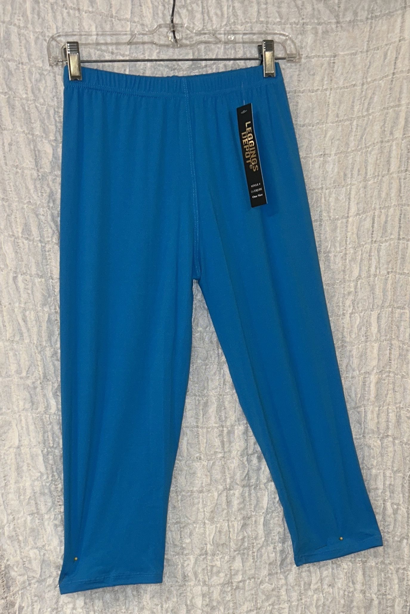 Leggings Depot: Turquoise Leggings NWT, One Size
