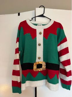 Elf Christmas Sweater – Size L