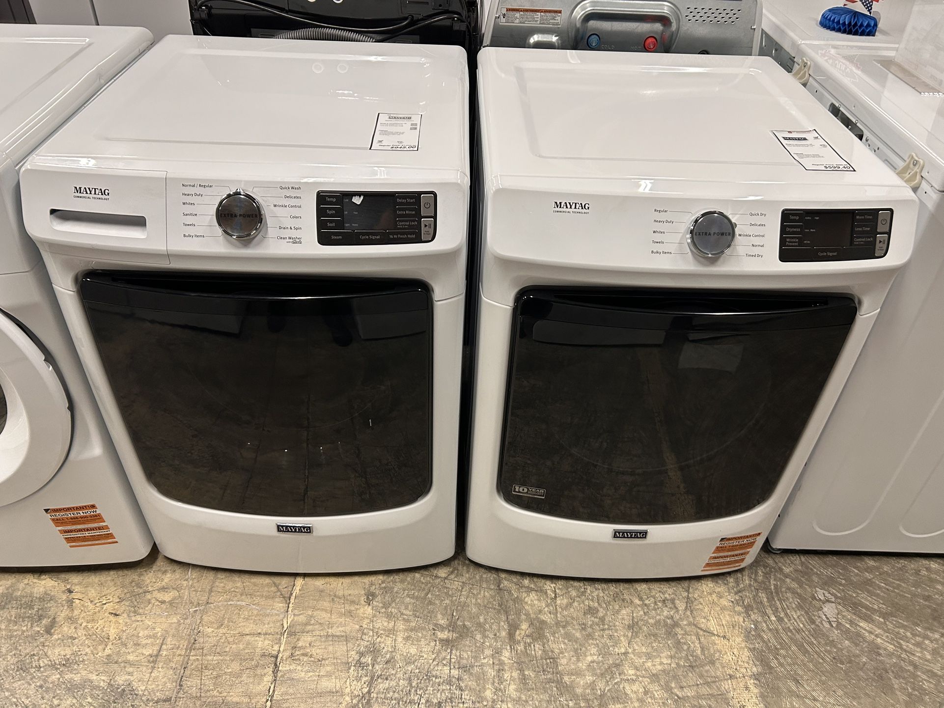 Maytag Washer/ Electric Dryer Set