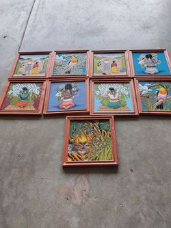Mexican Talavera Art Frames
