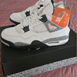 Jordan IV White Cement 9.5 Mens
