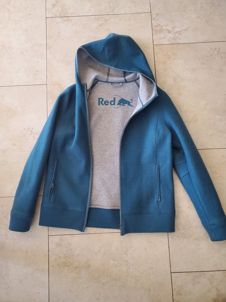 New Red Bull Teal Womans Jacket Size M