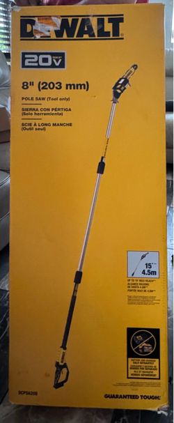 DEWALT 20V MAX 8in. Brushless Cordless Battery Powered Pole Saw (Tool Only)