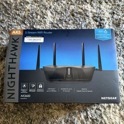 Nighthawk AX5 Router New Never Used