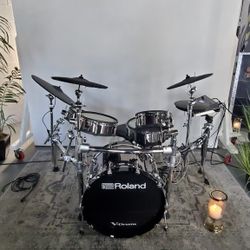 Roland TD50KVX Drum Set Never Left Studio. MINT 