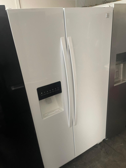 Deal: Kenmore Side-by-Side Refrigerator – White, Water/Ice