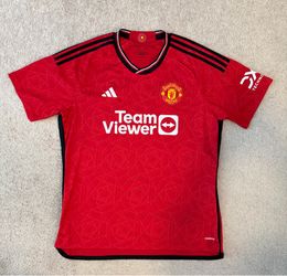 Manchester United Adidas 2023/24 Home Jersey - Red