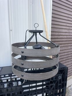 3 Lamp Fixture $40 Obo