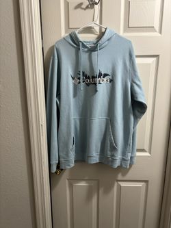 Columbia Sportswear Light, Blue Hoodie, And Columbia Sportswear Fleece Zip Up Jacket