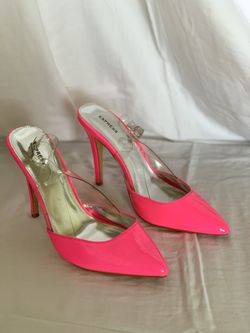 Women shoes hot pink size 9 1/2 Sling Back From Express