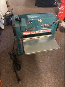 Makita 12” power planer corded