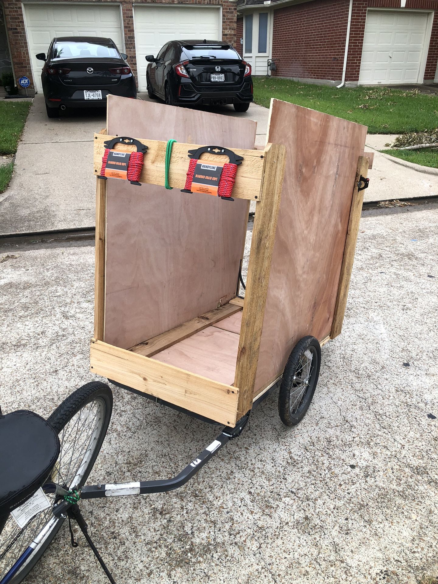 Homemade Bike Trailer