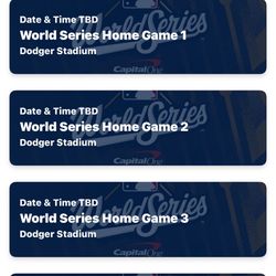 Dodgers World Series Tickets Game 2 