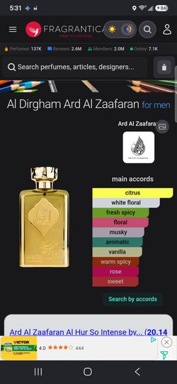 Al Dirgham Ard Al Zaafaran for men