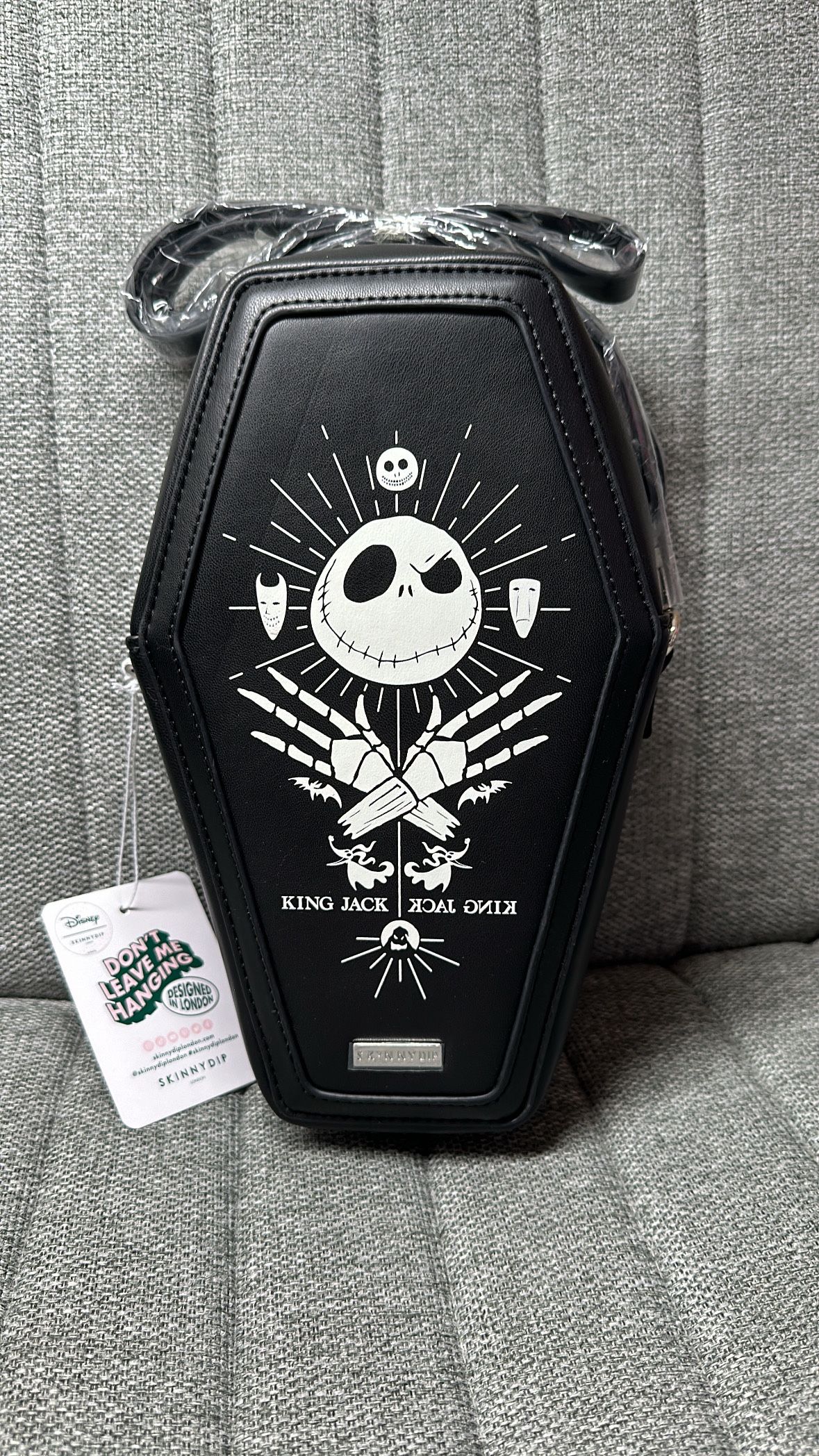 Jack Skellington Glow In The Dark Bag