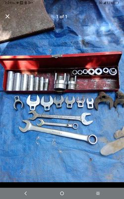 Snap-on and Dayton Sockets and wrenches
