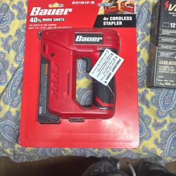 Bauer Cordless Stapler 