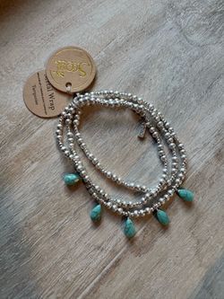 NWT Scout Turquoise silver bracelet