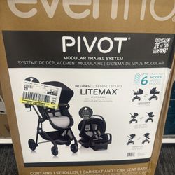Evenflo pivot Lite Max Stroller Set 