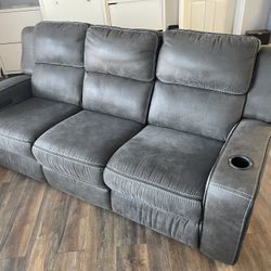 Costco Couch and Recliner Chair 2 Yrs Old 