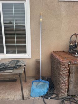 Pool Skimmer Net with Telescoping Pole