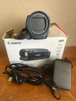 Canon Vixia HF R62 Full HD 3.2MP CMOS 32x Optical Zoom Video Handycam Camcorder