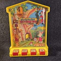 Vintage 1970s Disney Winnie the Pooh Bee'n Hunny Game, Tabletop Pinball
