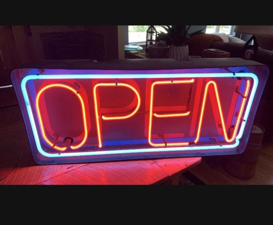 Neon Open Sign 