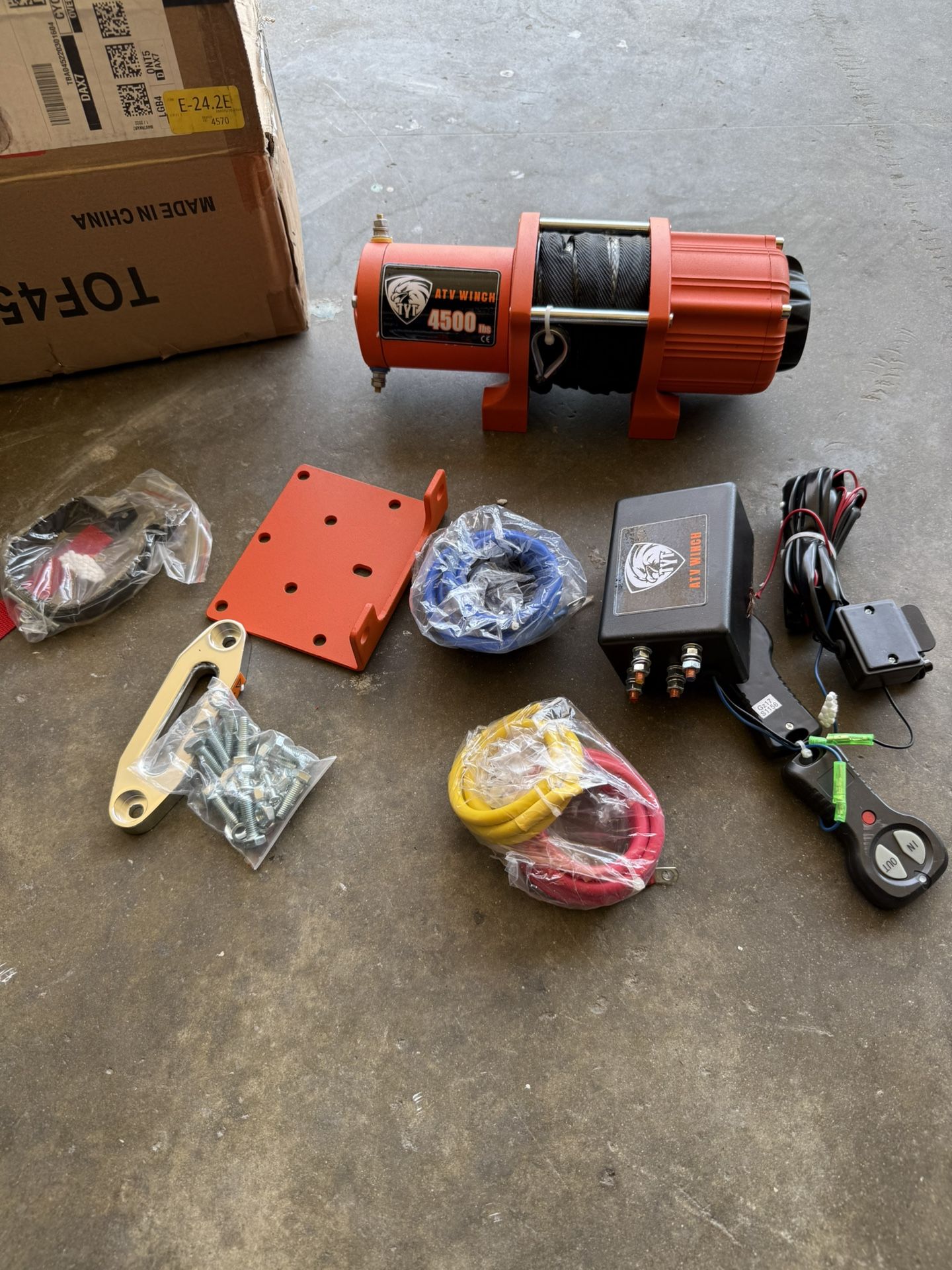 4500 Lb Winch
