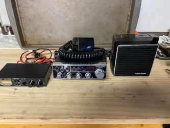 40 Channel CB with speaker and SWR/power/matcher