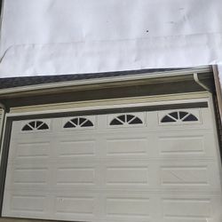 Sandstone Garage Doors (2) 16x8