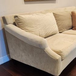Two Micro Fiber Couches In Good Condition