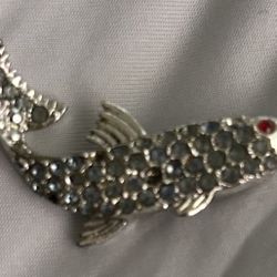 Vintage Fish Brooch