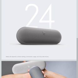 Beats Pill x Kim Kardashian - Wireless Bluetooth Speaker and Portable Charger via USB-C - Up to 24 Hours Battery Life, IP67 Water Resistant, Apple & A