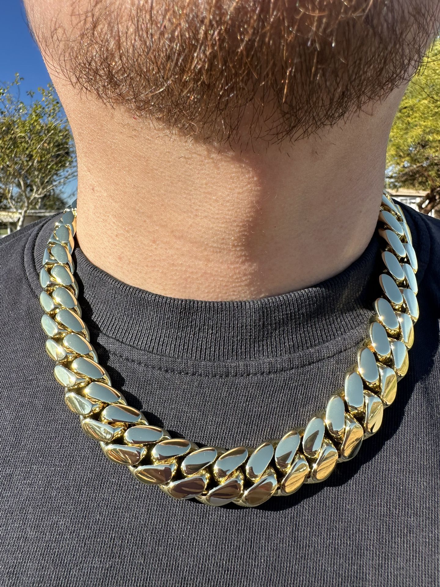 Cuban Link 14k Gold Plated