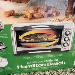 Hamilton Beach Sure -Crisp Air Fry Toaster Oven