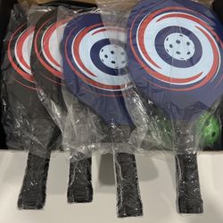 Pickleball Paddles Set of 4 + Accessories