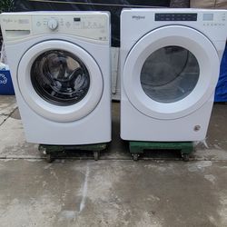 Whirlpool washer and dryer  electric  