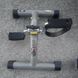 XL Stride Cycle iN Blacks Silver In Place Cycling Petals Exercise 