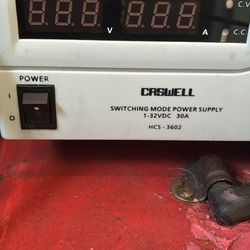 Caswell Power Supply For Gold Silver Nickel Etc.
