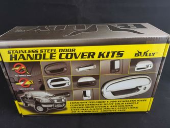 Stainless 2 Door Handle Cover GMC Chevy Sierra Classic 2007 Bully SDK-105