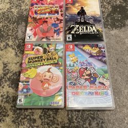 Nintendo Switch Game Bundle Lot