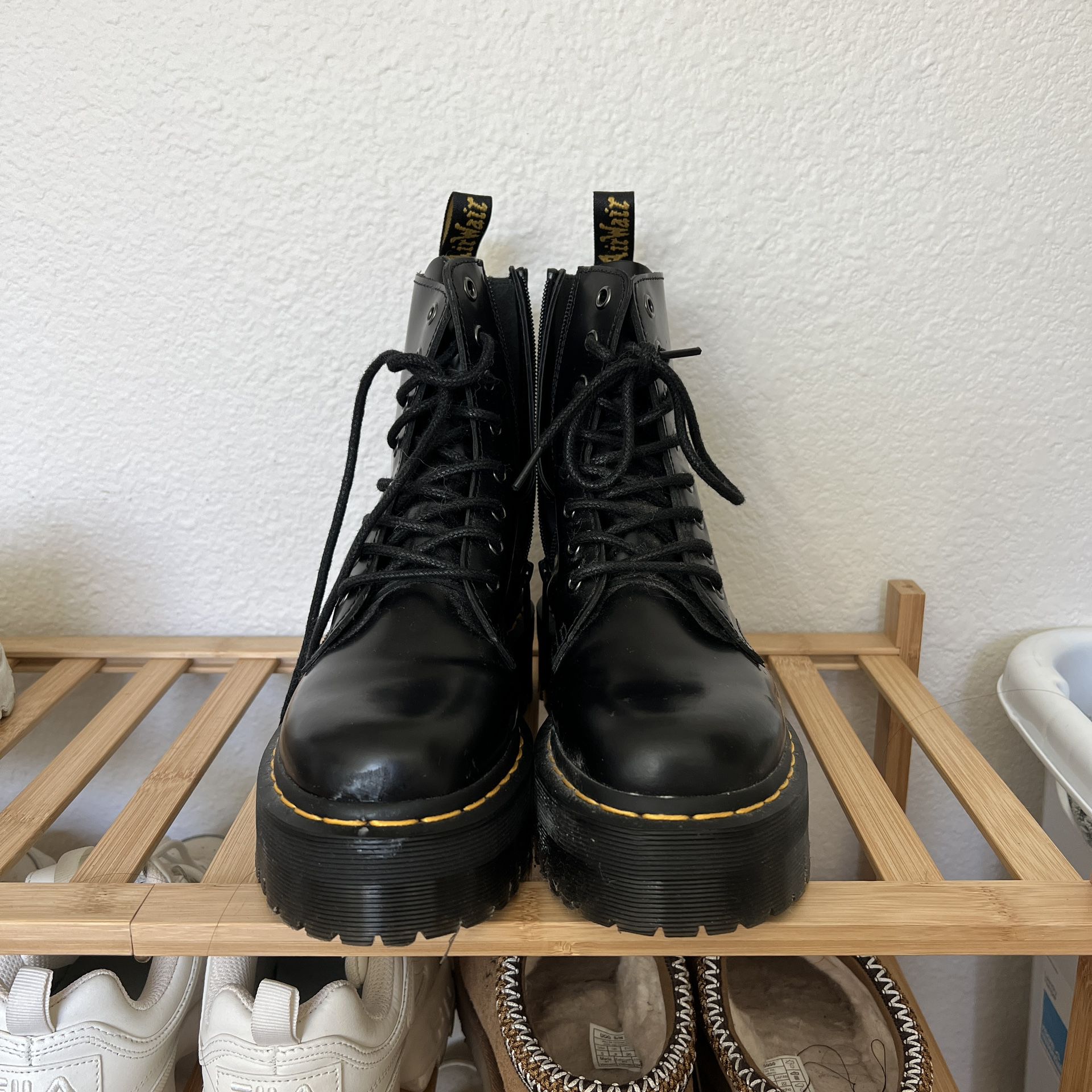 Dr. Martens Platform Boots - Black