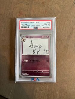 PSA 10 Espeon 2023 Pokemon SV-P Japanese Promo #066