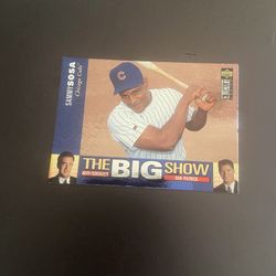 1997 Upper Deck-Sammy Sosa • The Big Show #14
