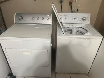 Washer and dryer