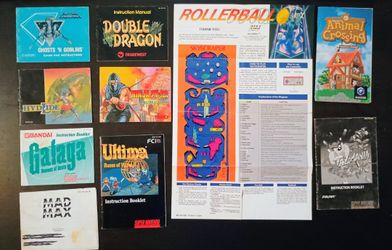 Super Nintendo Manual Lot