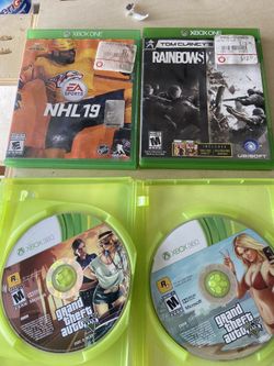 Xbox 1 And 360 Games