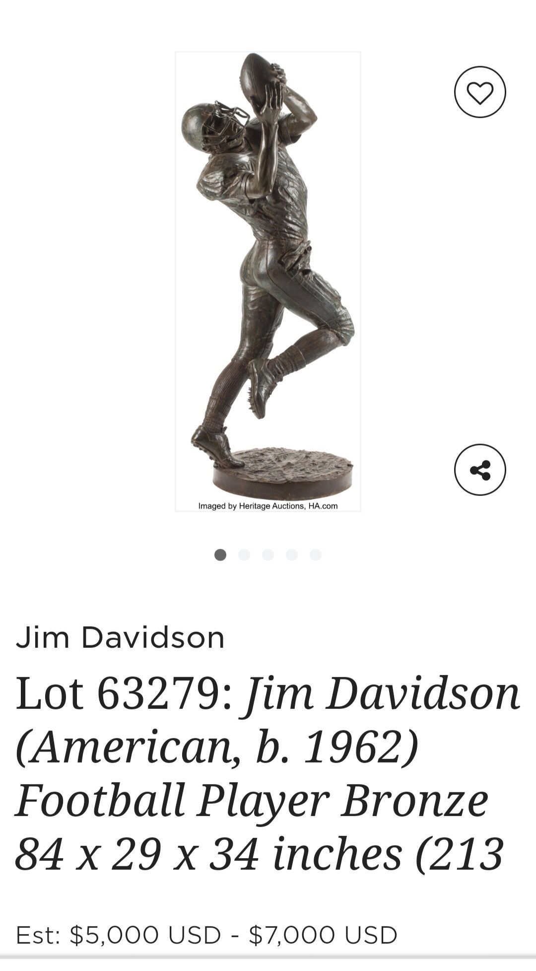 Father's Day Special! $2000 Off This Week! OnlyFootball Player Statue