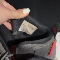 Grey And Orange Lebrons